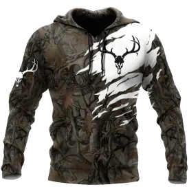 3D Full Print Deer Hunting Hoodies, Retirement Plan On Hunting Hunting Lover Gift Old Hunter Hoodie