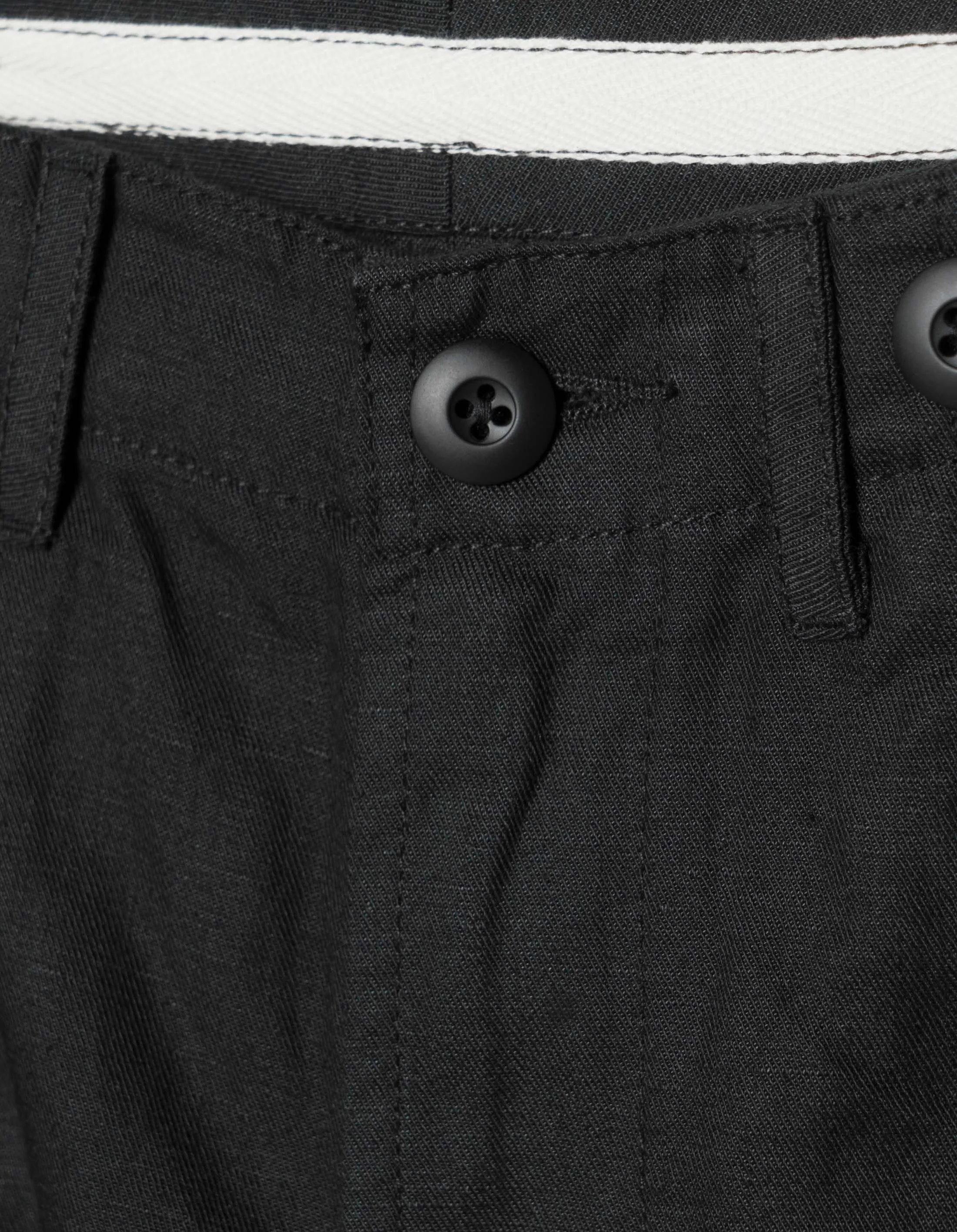 6120 Hemp M65 Cargo Pants Black