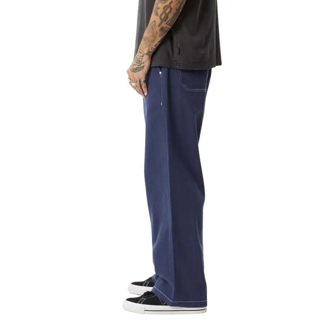 Afends Pablo Recycled Baggy Pants - Navy