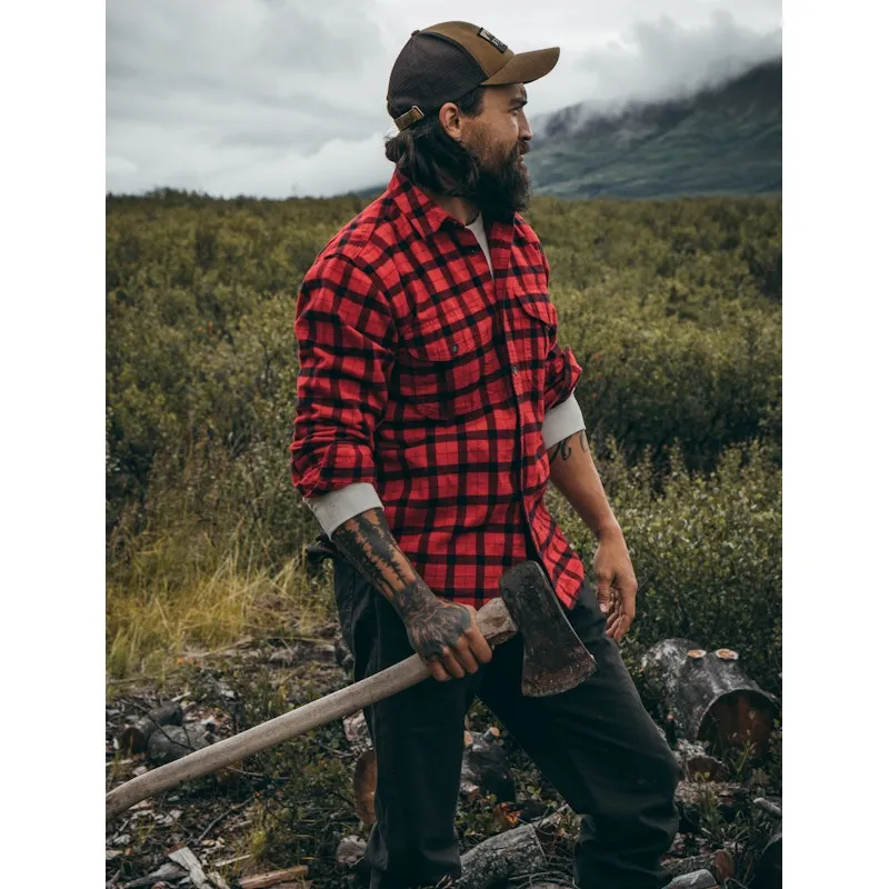 Alaskan Guide Shirt - Red / Black Plaid