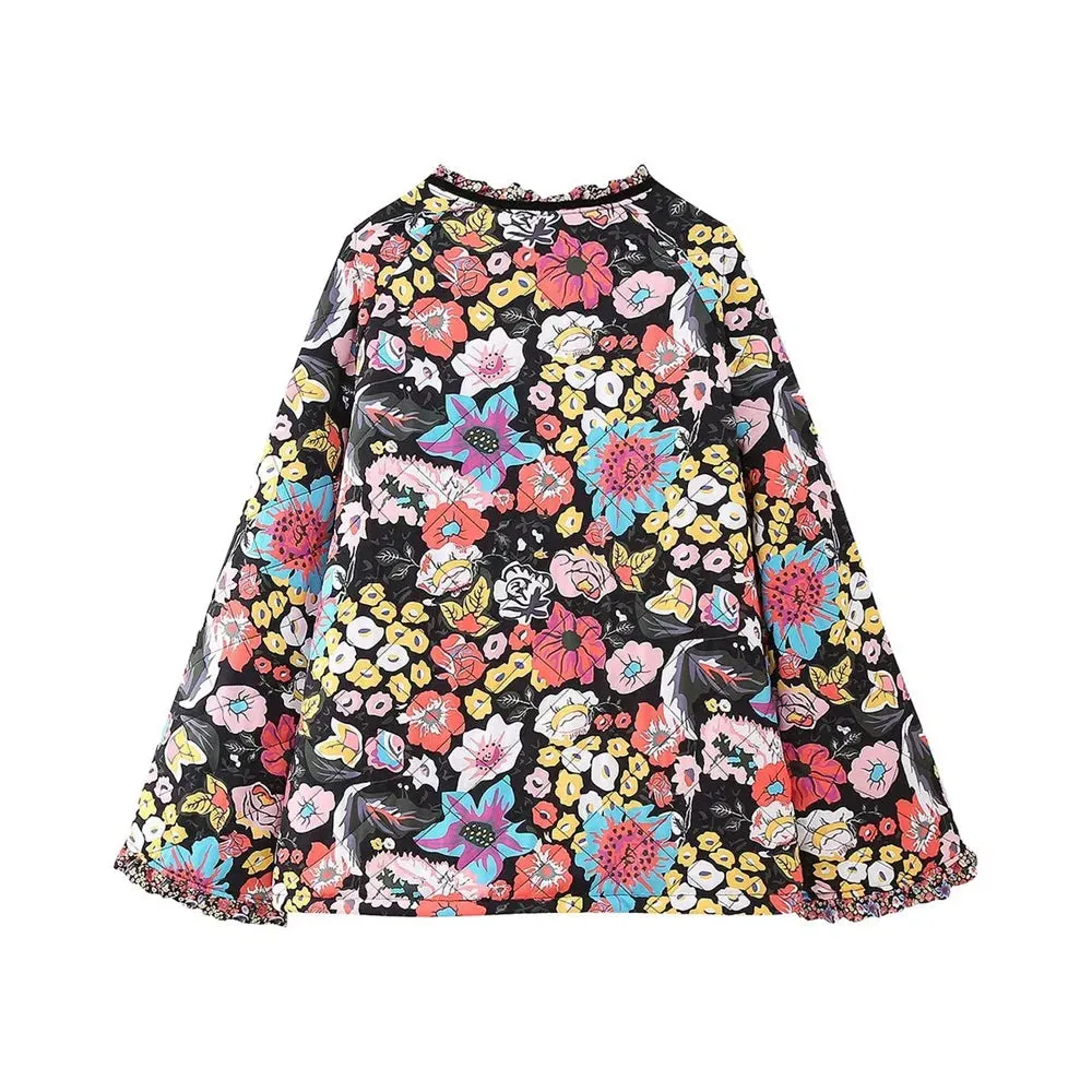 Autumn Winter Elegant Thick Cotton Jacket for Women