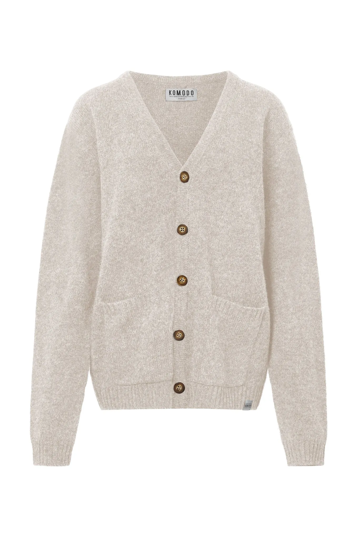 Batsa Wool Cardigan Oat
