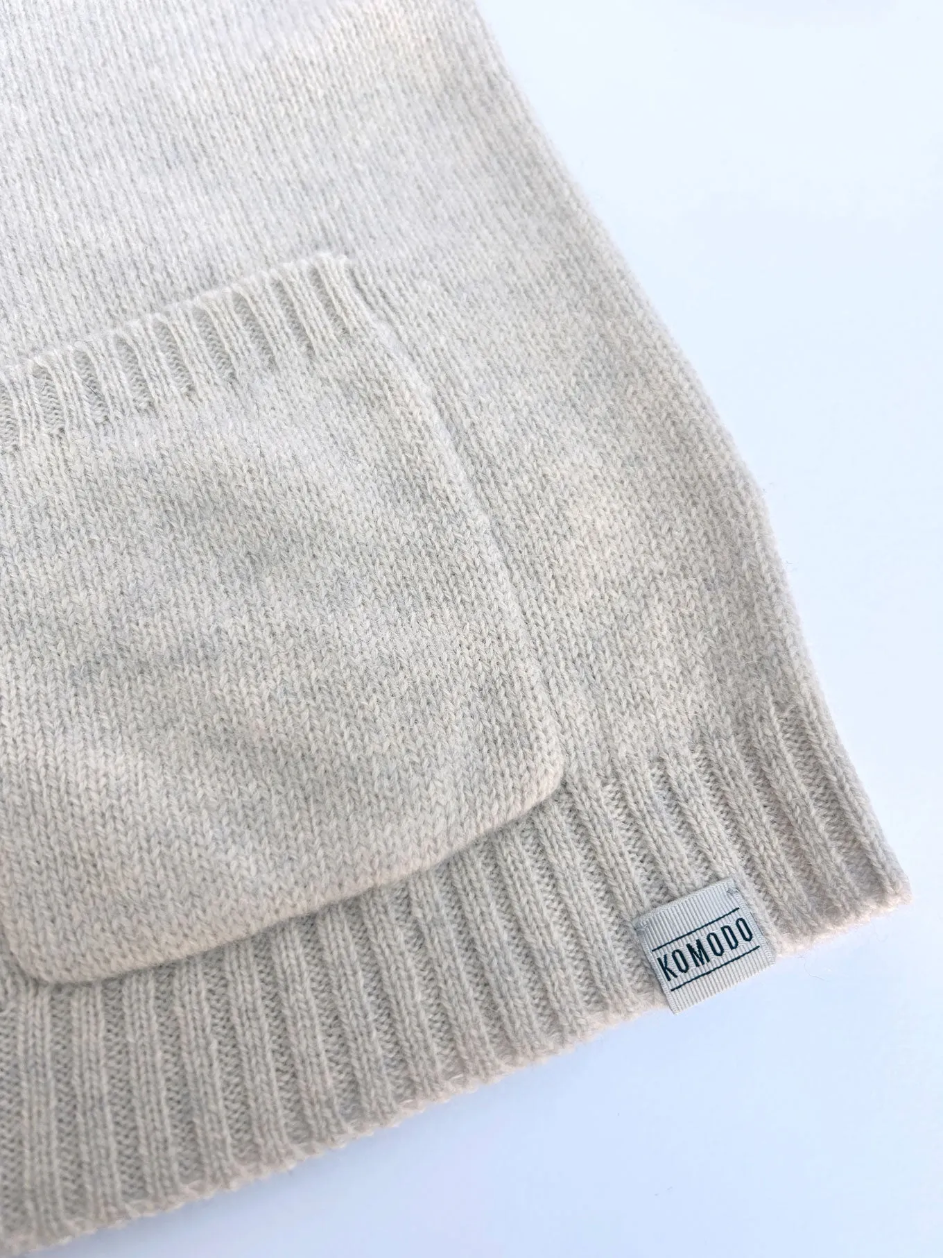 Batsa Wool Cardigan Oat