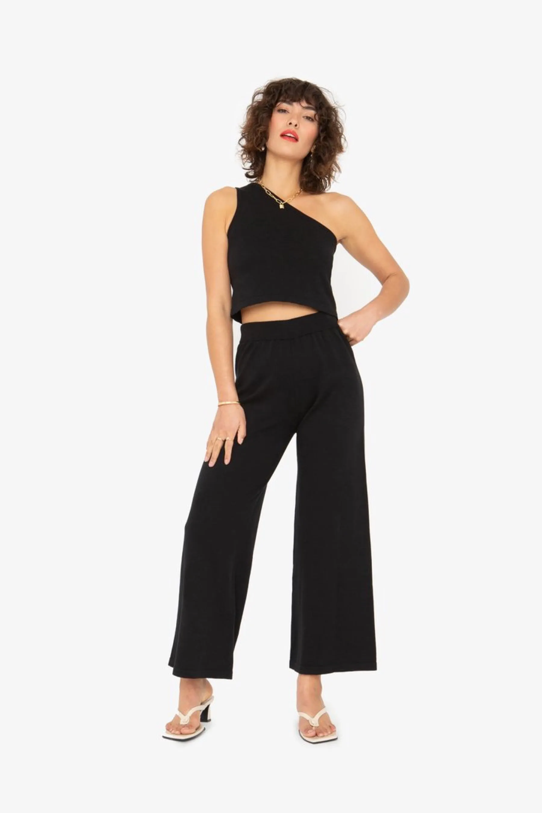 Black Lora Top