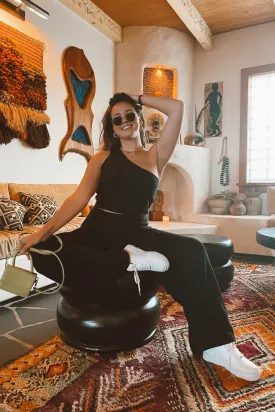 Black Lora Top