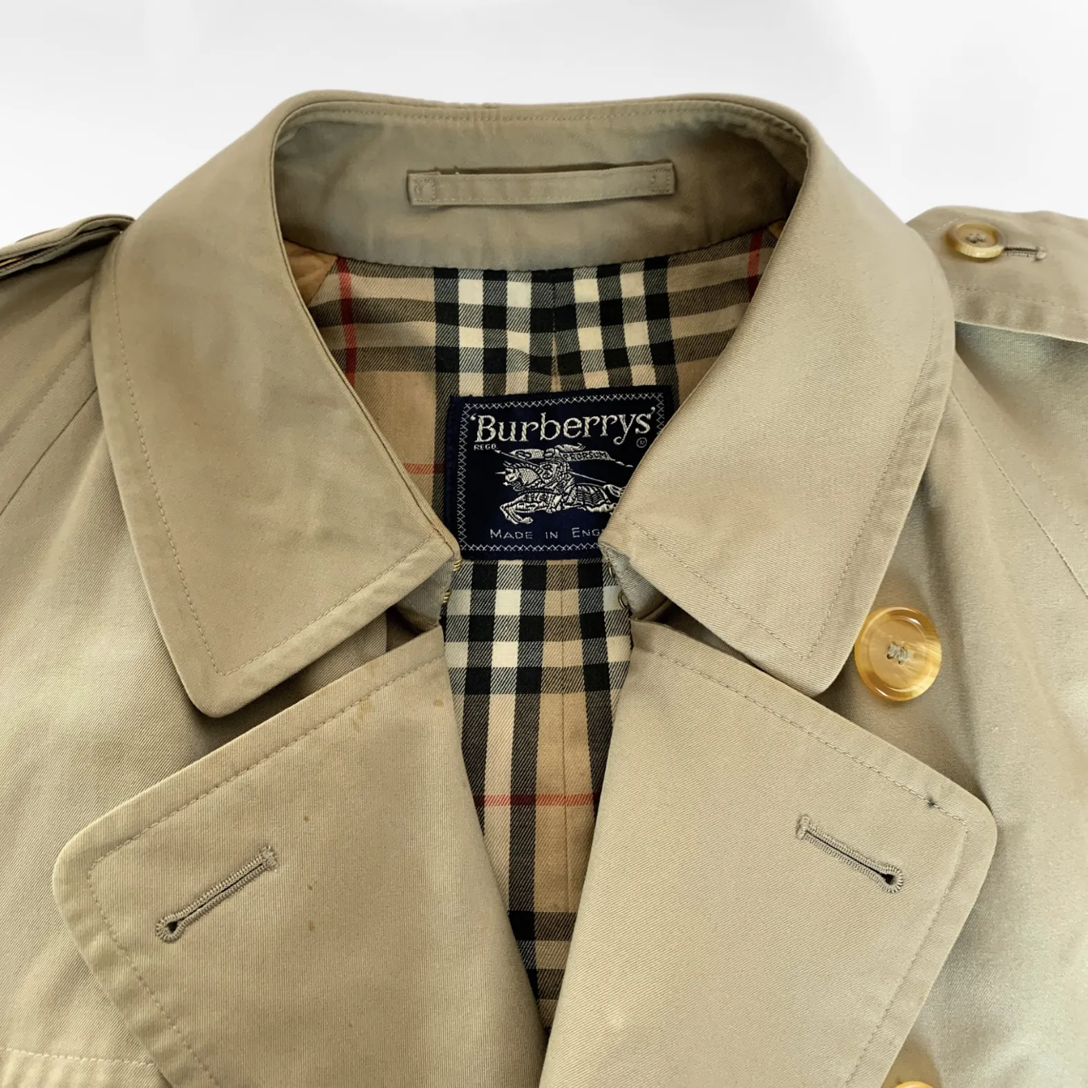 Burberry Trench Coat Cotton