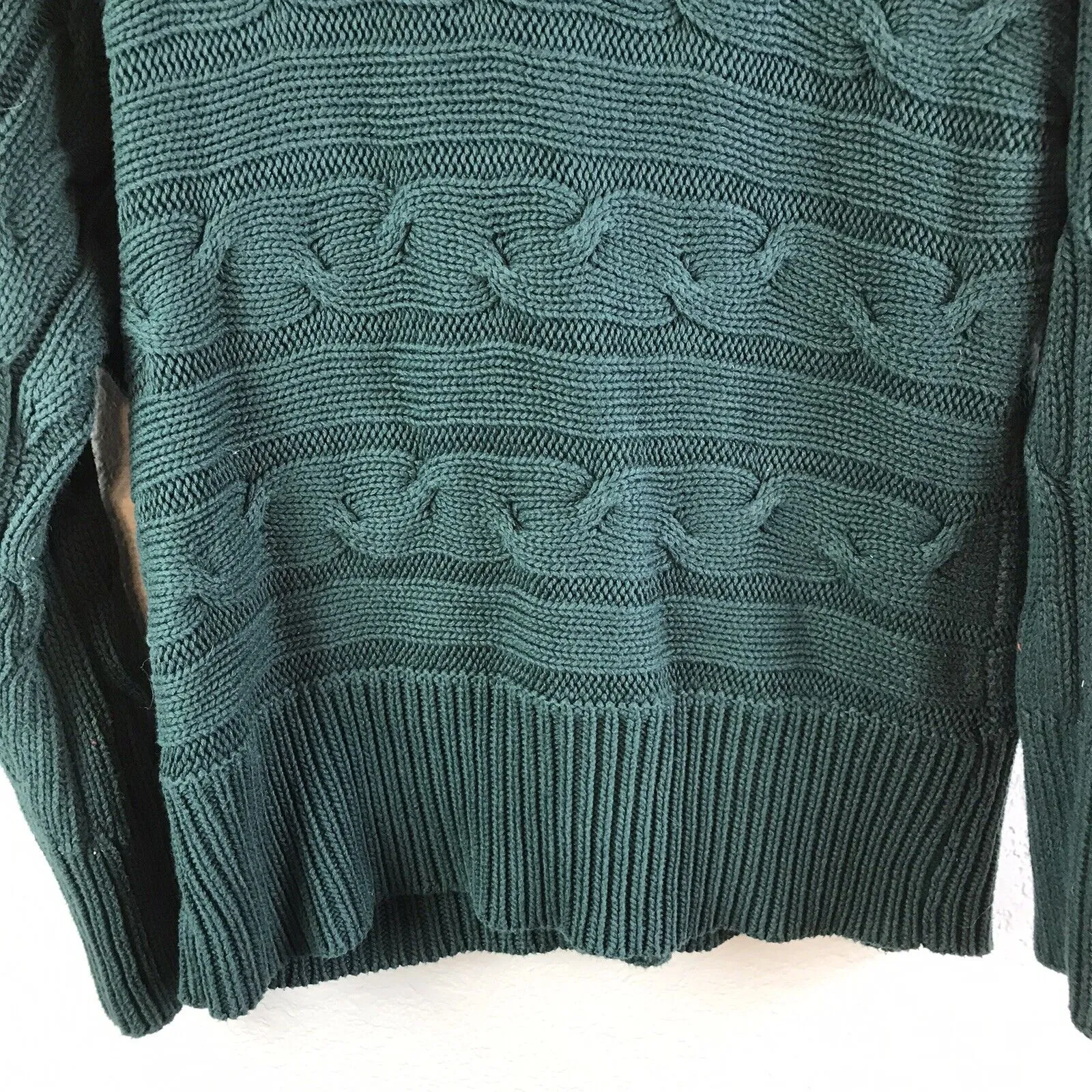 Cable Knit Snap Cardigan Jacket