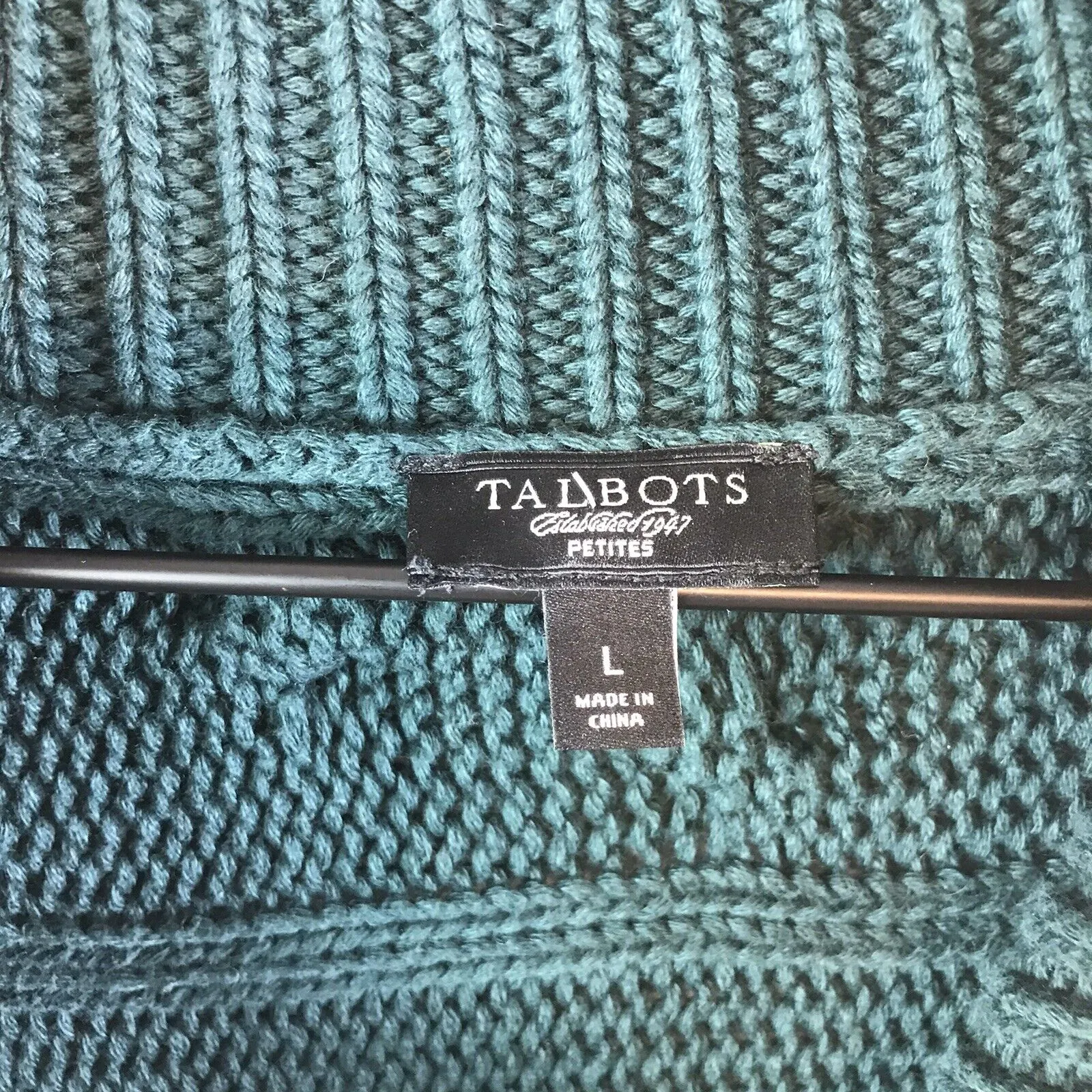 Cable Knit Snap Cardigan Jacket