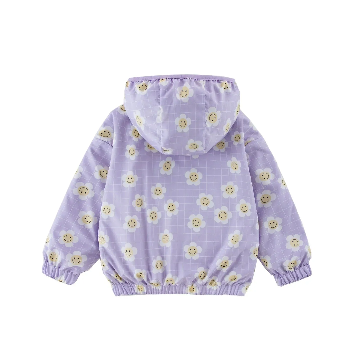 Calonie Jacket in Purple Flower Reversible
