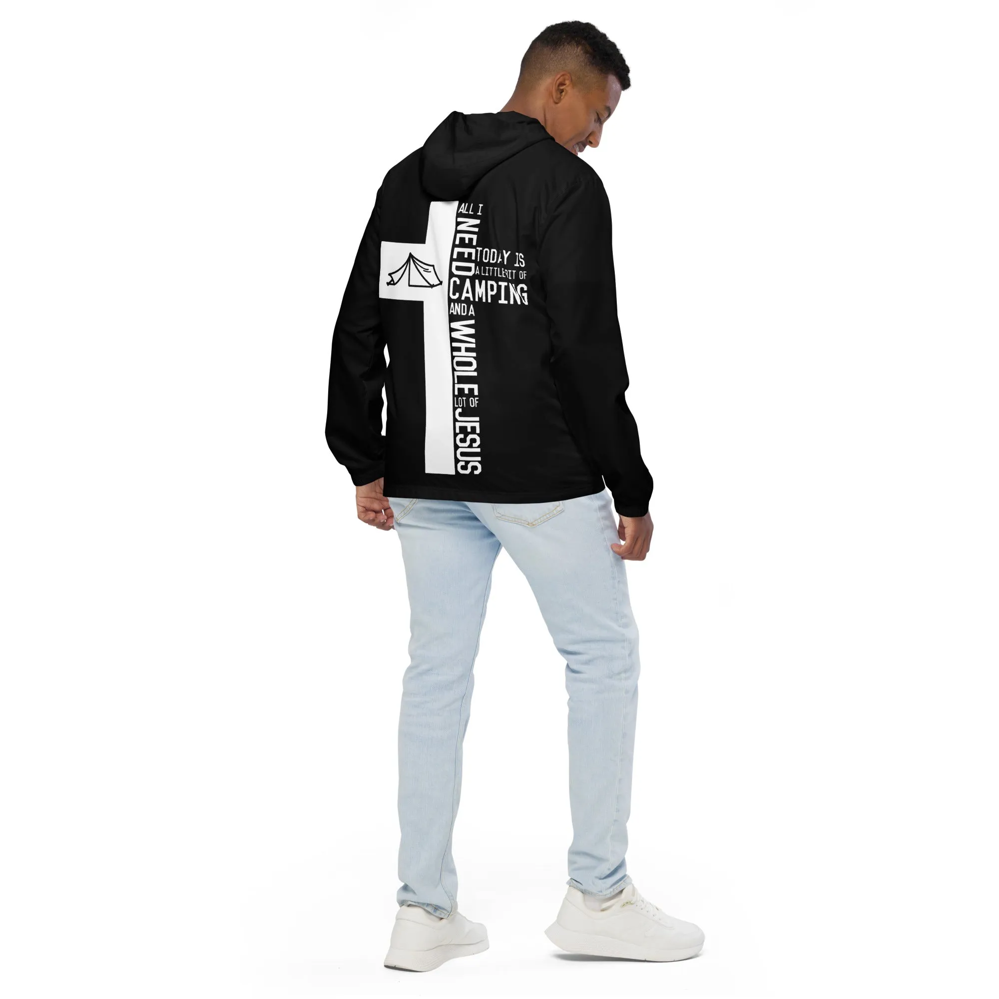 Camping & Jesus Windbreaker