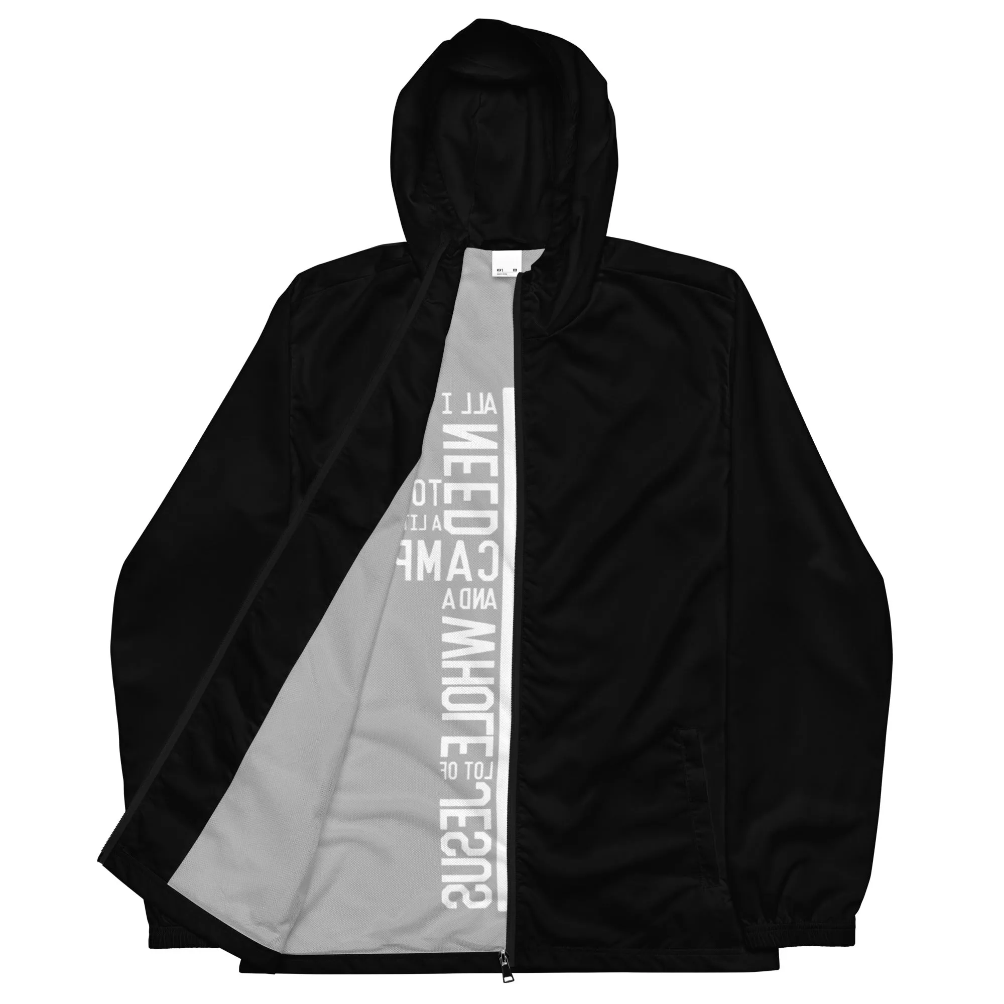 Camping & Jesus Windbreaker