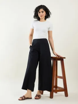Cotton Wide Leg Pants