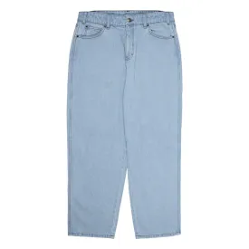 DICKIES 5 POCKET BAGGY WORK JEANS - LIGHT INDIGO