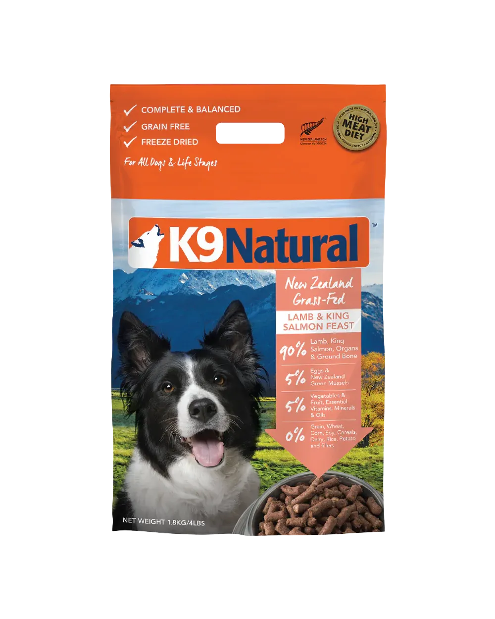Dog Lamb & Salmon Feast Freeze Dried Food