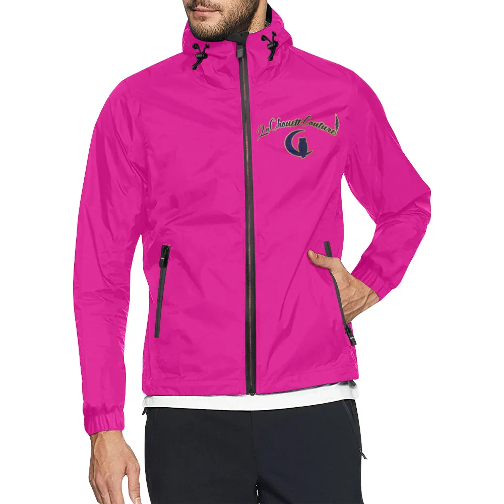 EXCELLENCE PINKISH Unisex All Over Print Windbreaker