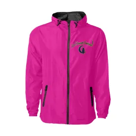 EXCELLENCE PINKISH Unisex All Over Print Windbreaker