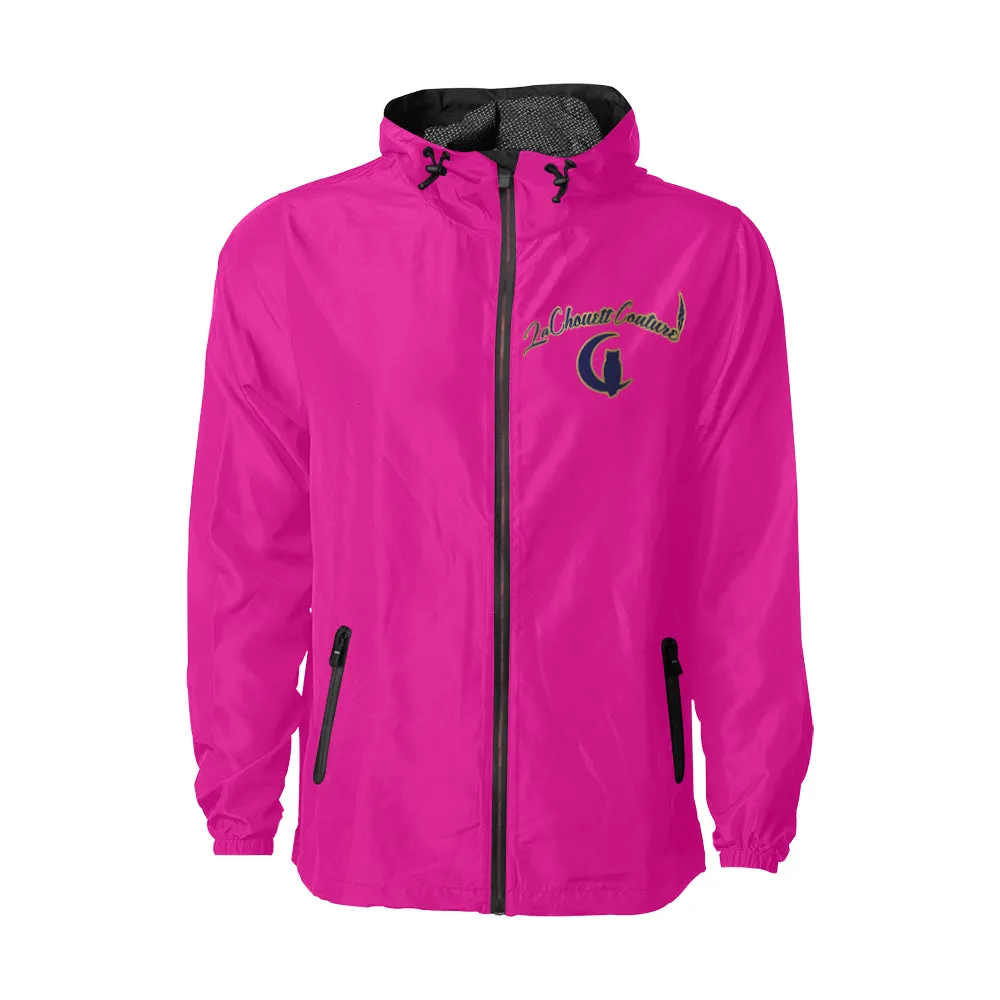 EXCELLENCE PINKISH Unisex All Over Print Windbreaker