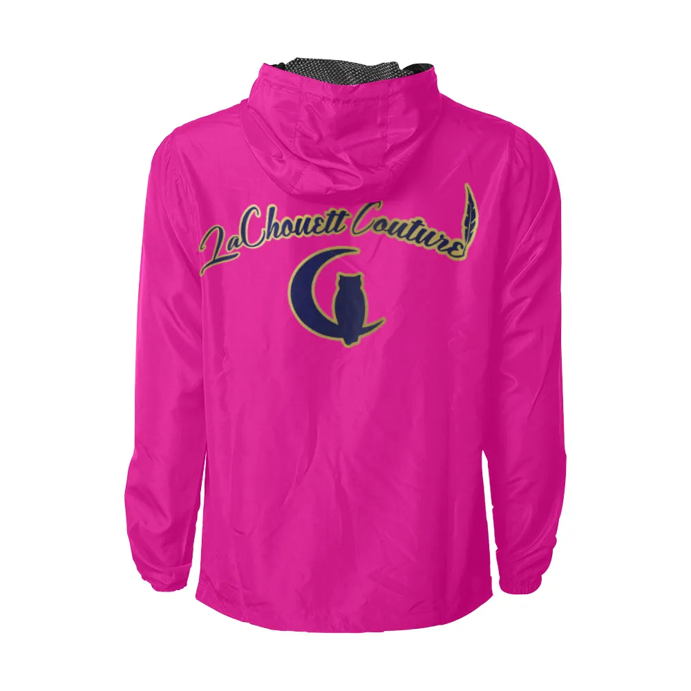 EXCELLENCE PINKISH Unisex All Over Print Windbreaker