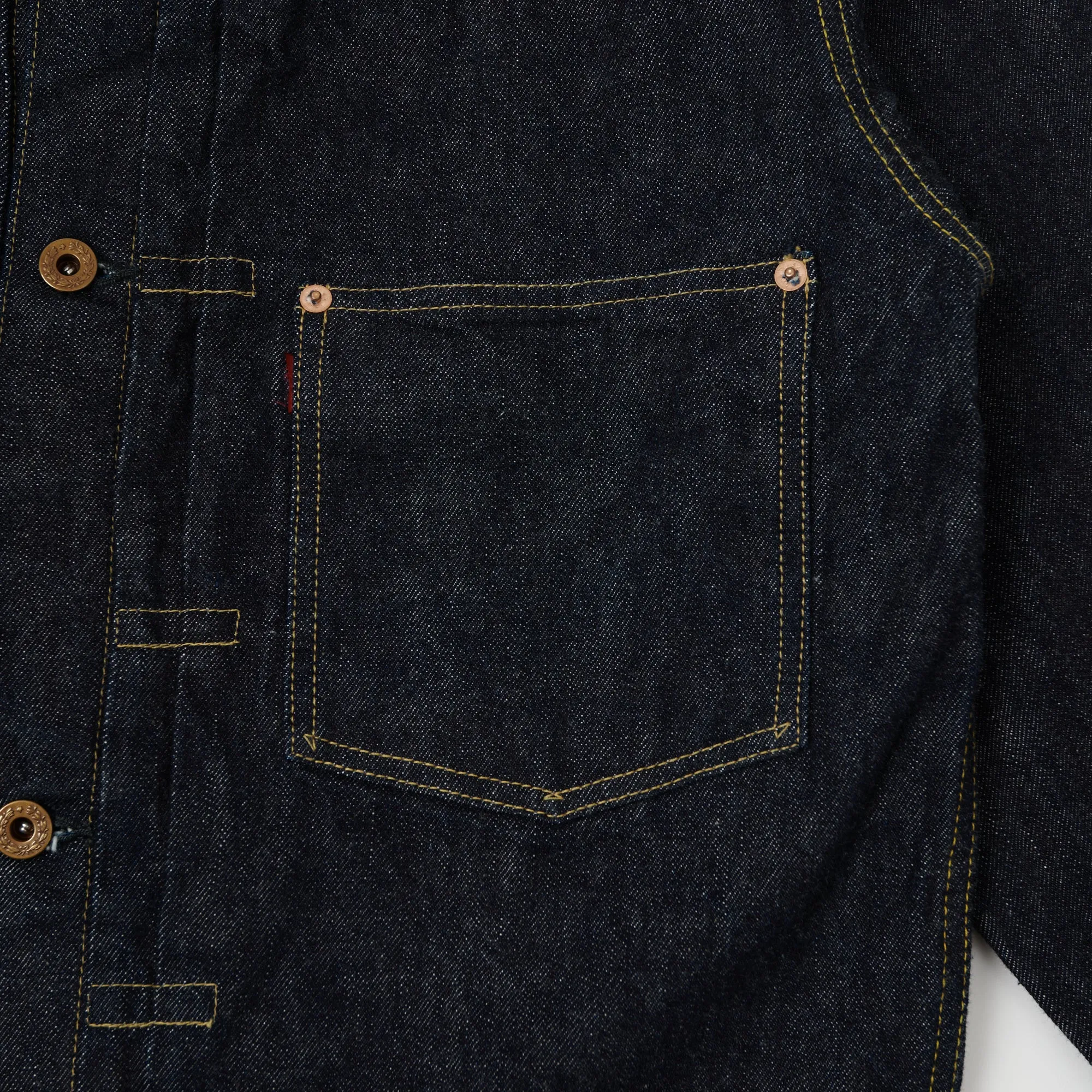 Full Count S2107W Type I Denim Jacket - Rinsed