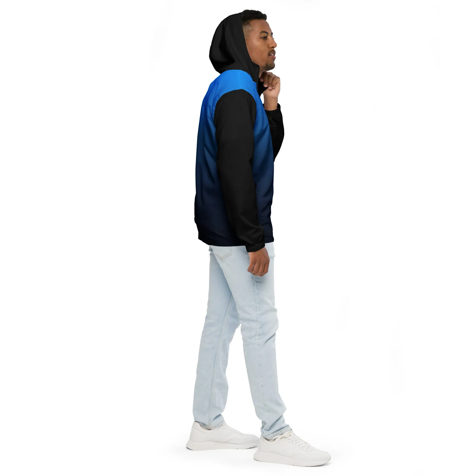 Humble Sportswear™ Men’s Fire Blue Windbreaker