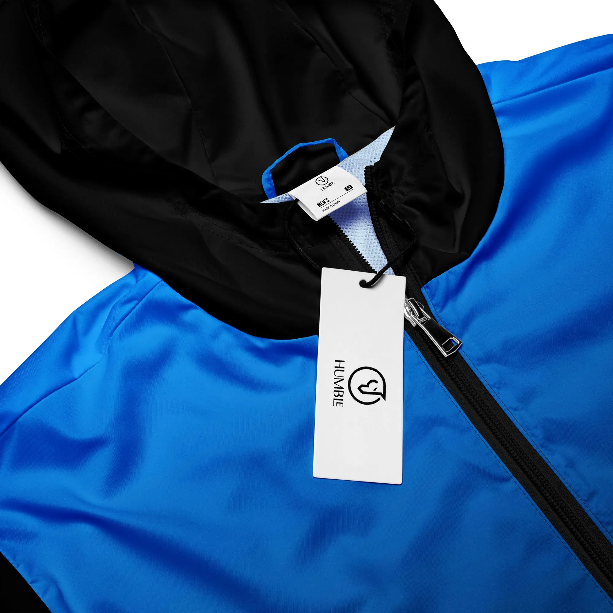 Humble Sportswear™ Men’s Fire Blue Windbreaker