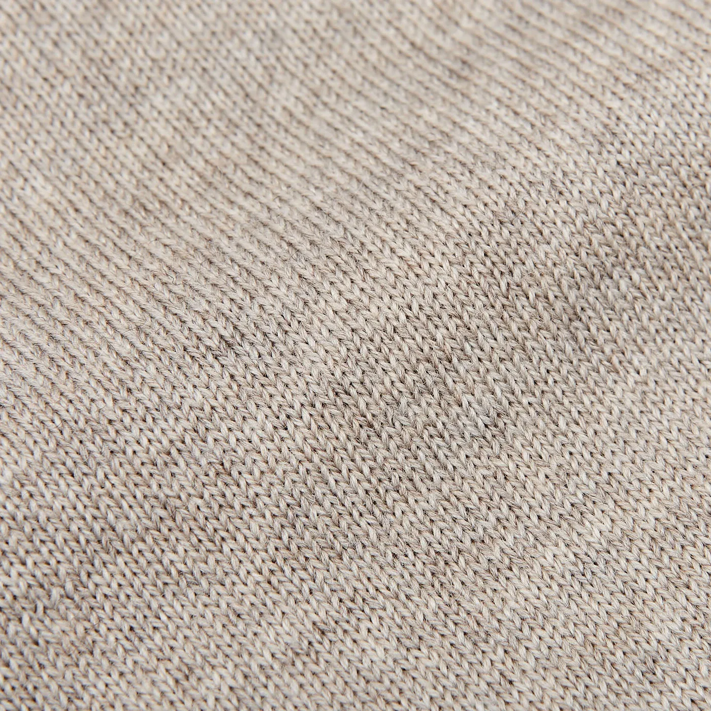 Light Beige Extra Fine Merino Roll Neck