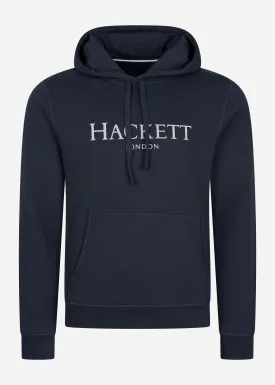 Logo hoodie - dark navy