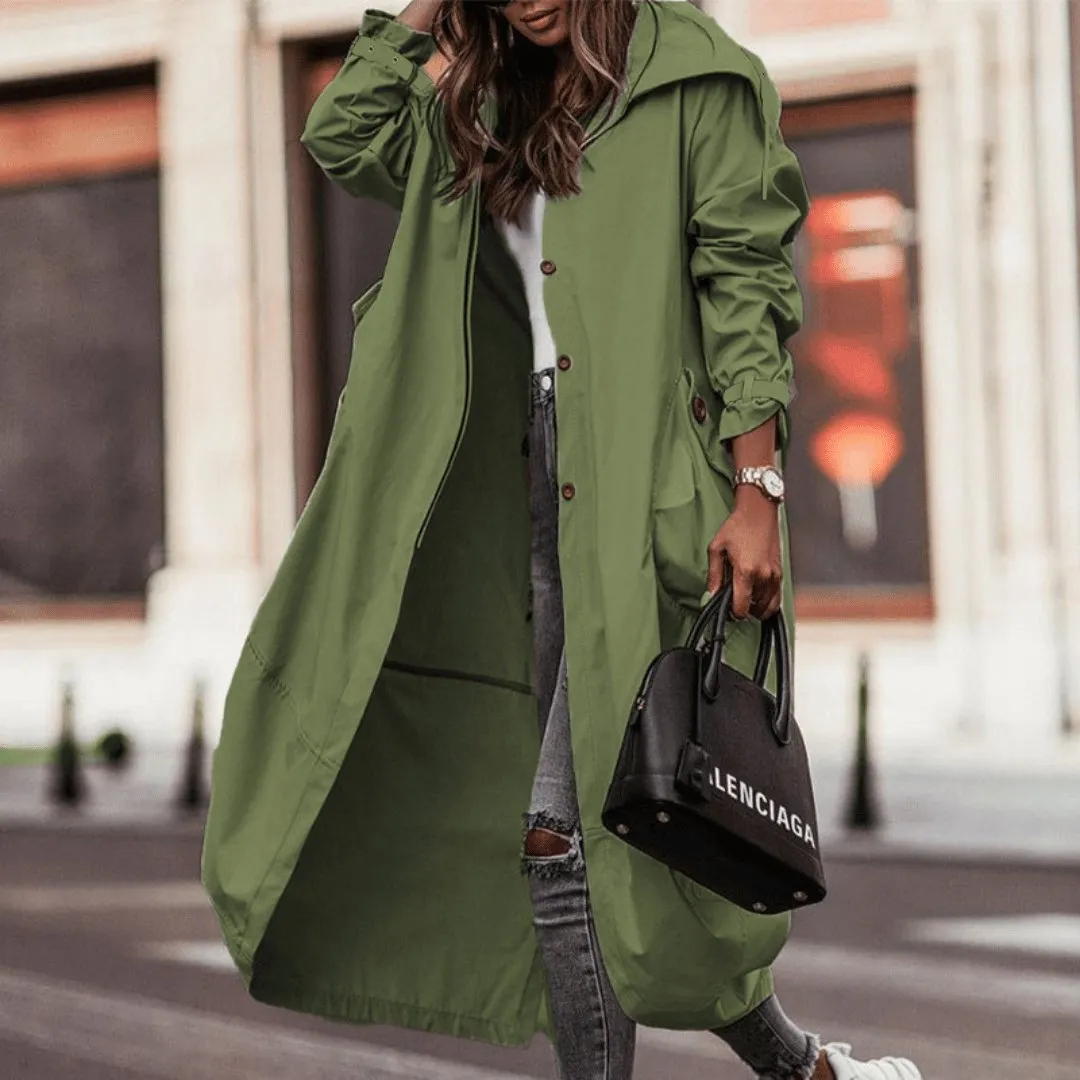 Lola | Trench Coat with Hood