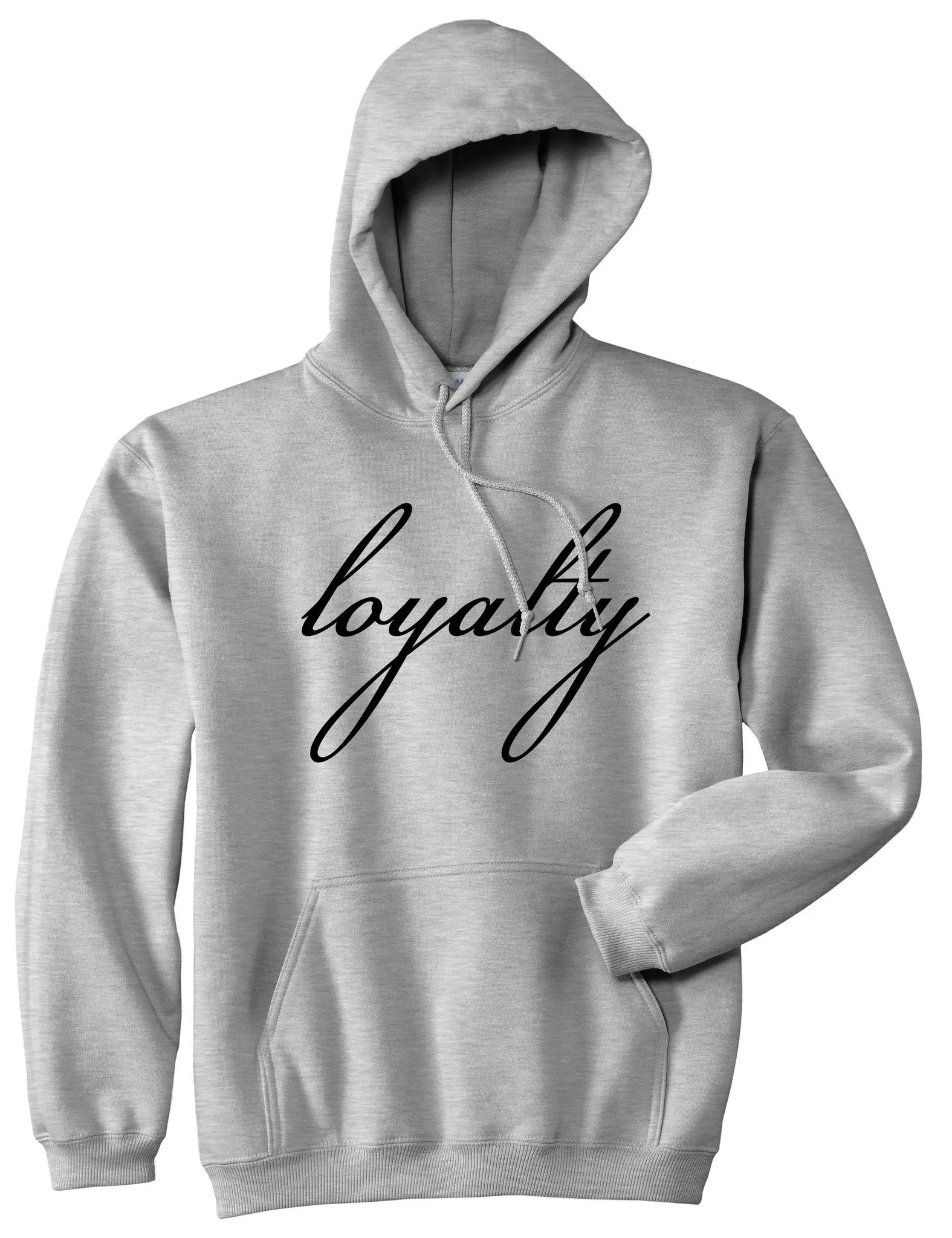 Loyalty Script Pullover Hoodie Hoody