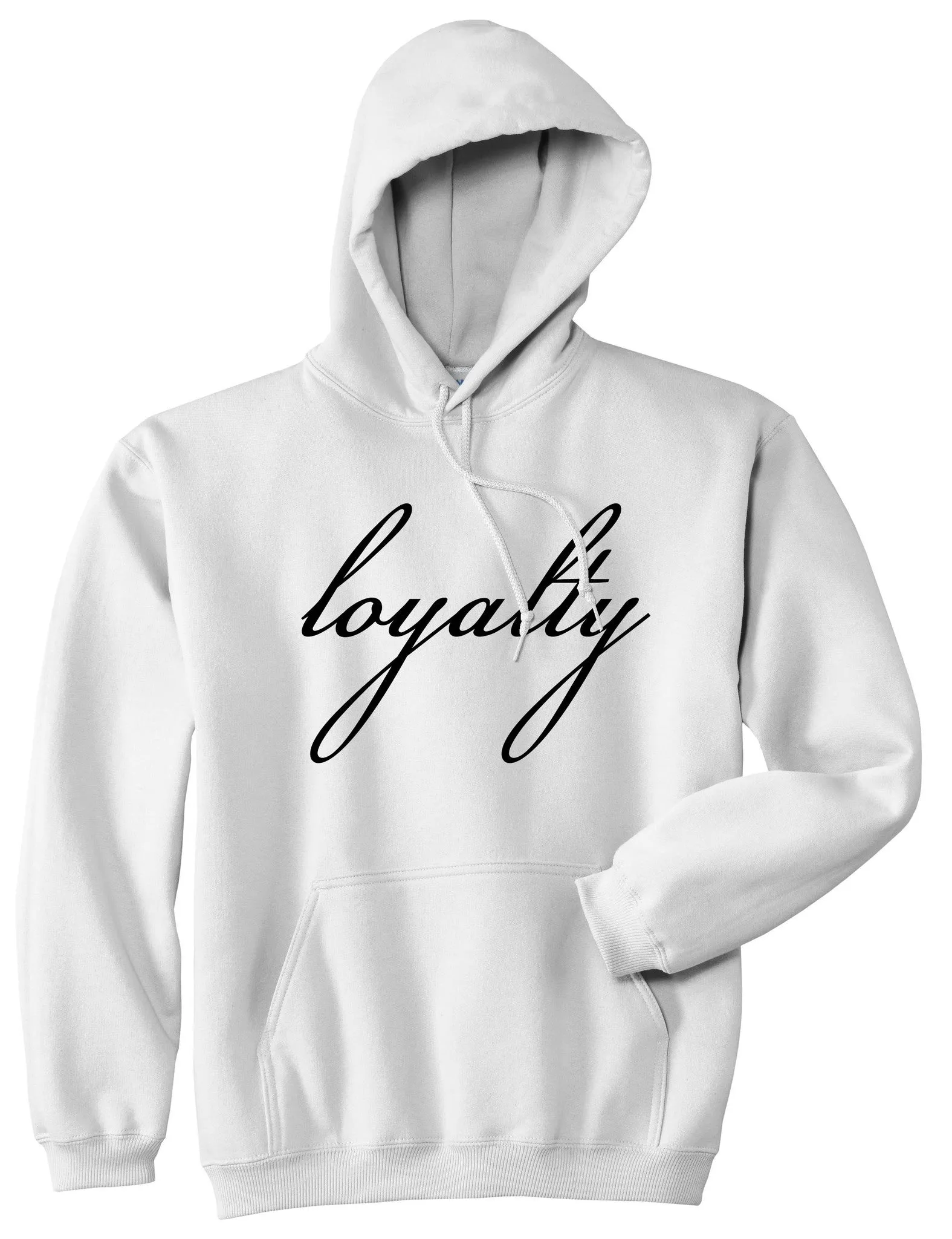 Loyalty Script Pullover Hoodie Hoody