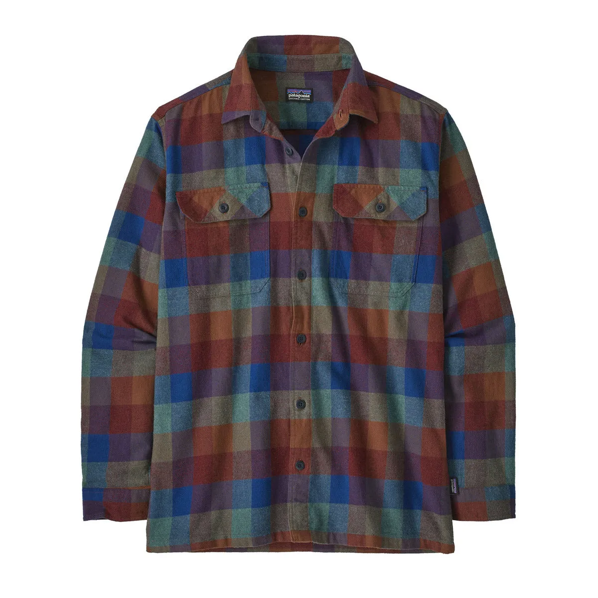 Men's Long-Sleeved Organic Cotton Midweight Fjord Flannel Shirt