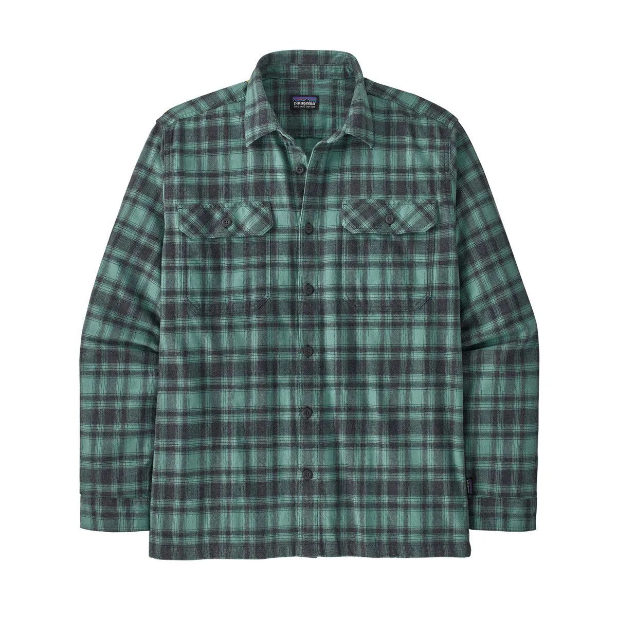 Men's Long-Sleeved Organic Cotton Midweight Fjord Flannel Shirt
