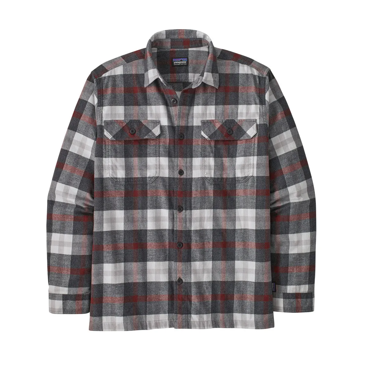 Men's Long-Sleeved Organic Cotton Midweight Fjord Flannel Shirt