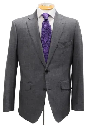 MID GREY SUPER 130S WOOL SUIT_
