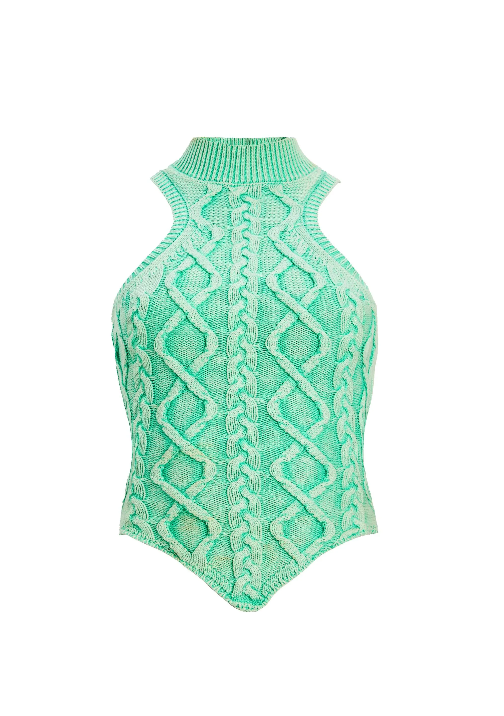 Mollie Cable Knit Top