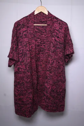 No Brand Maroon Wool Shawl - Classic Maroon Shade