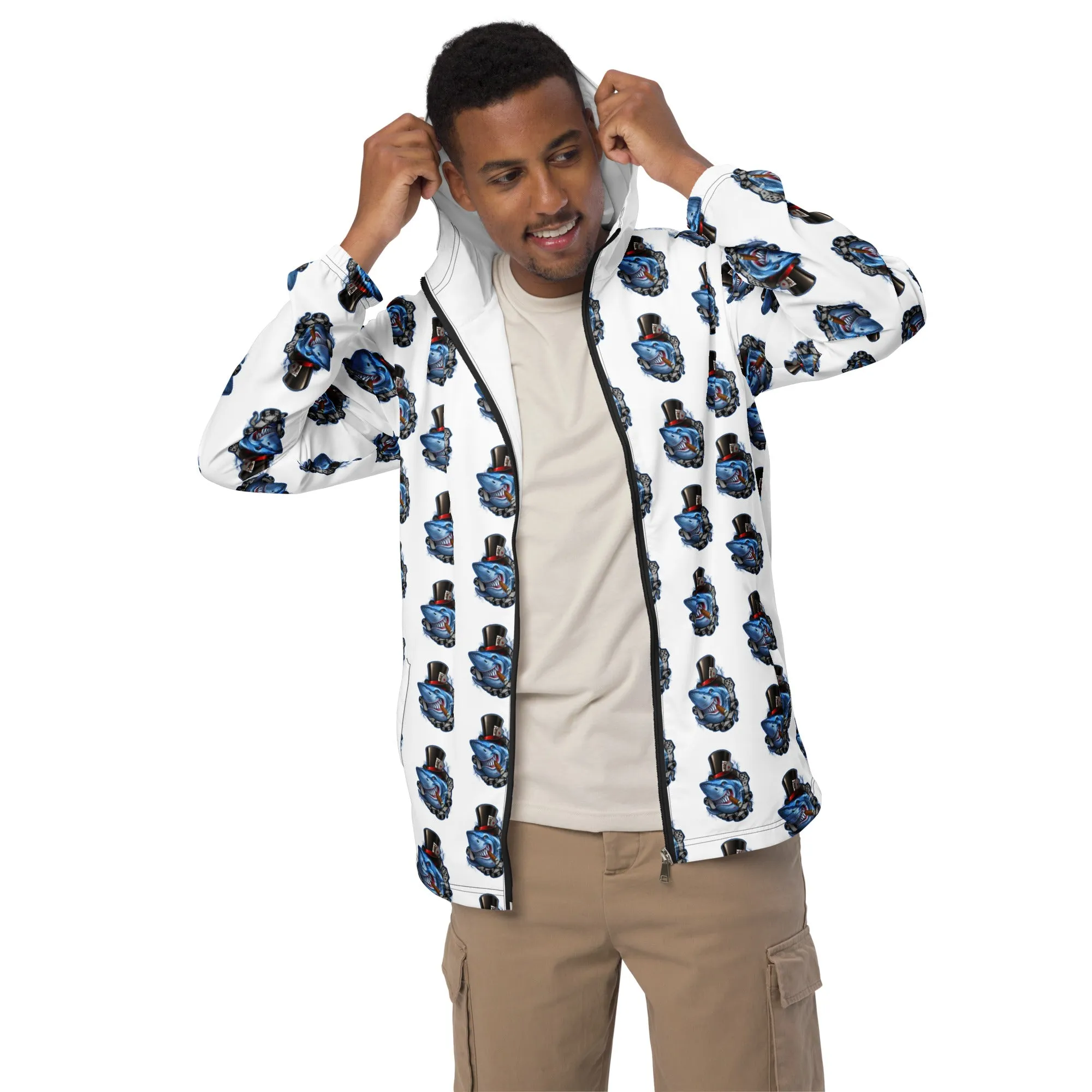 Pokerist Shark - Men’s windbreaker