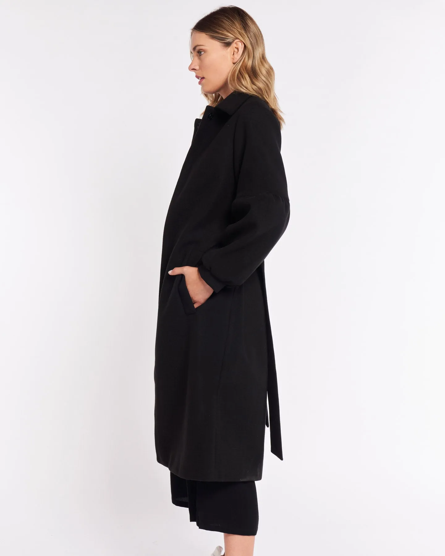 SASS JESSA COAT - BLACK