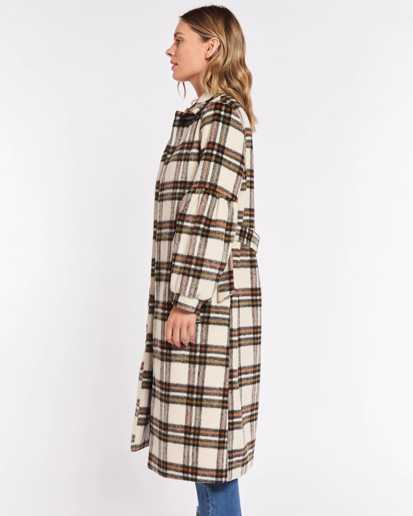 SASS JESSA COAT - CHECK