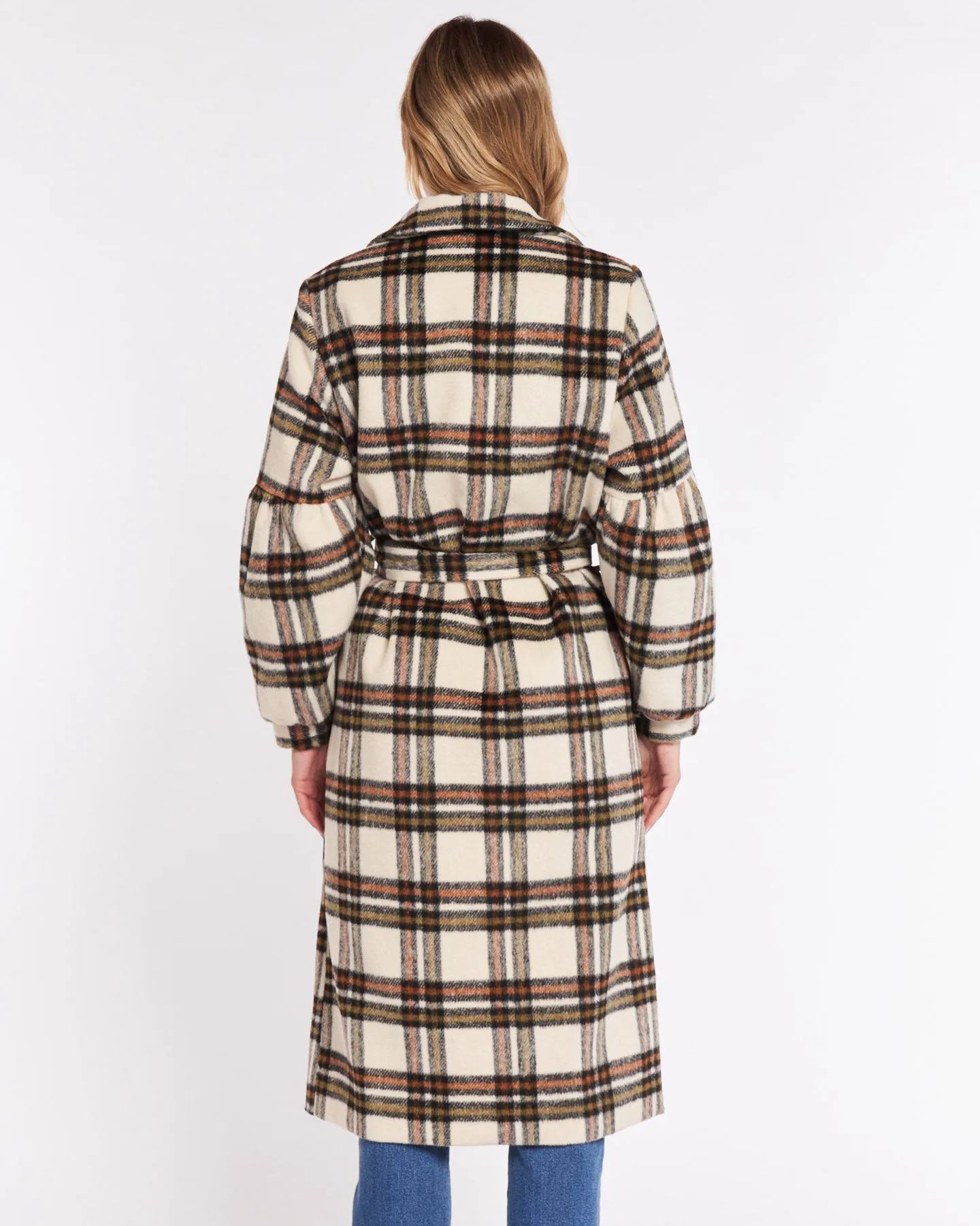 SASS JESSA COAT - CHECK
