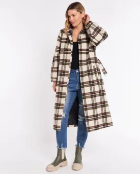 SASS JESSA COAT - CHECK