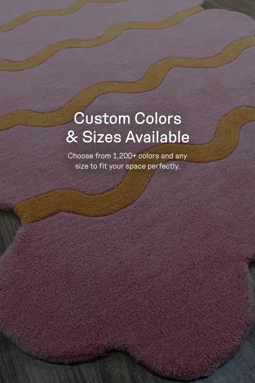 Sculpted Edge Hand Tufted New Zealand Wool Rug