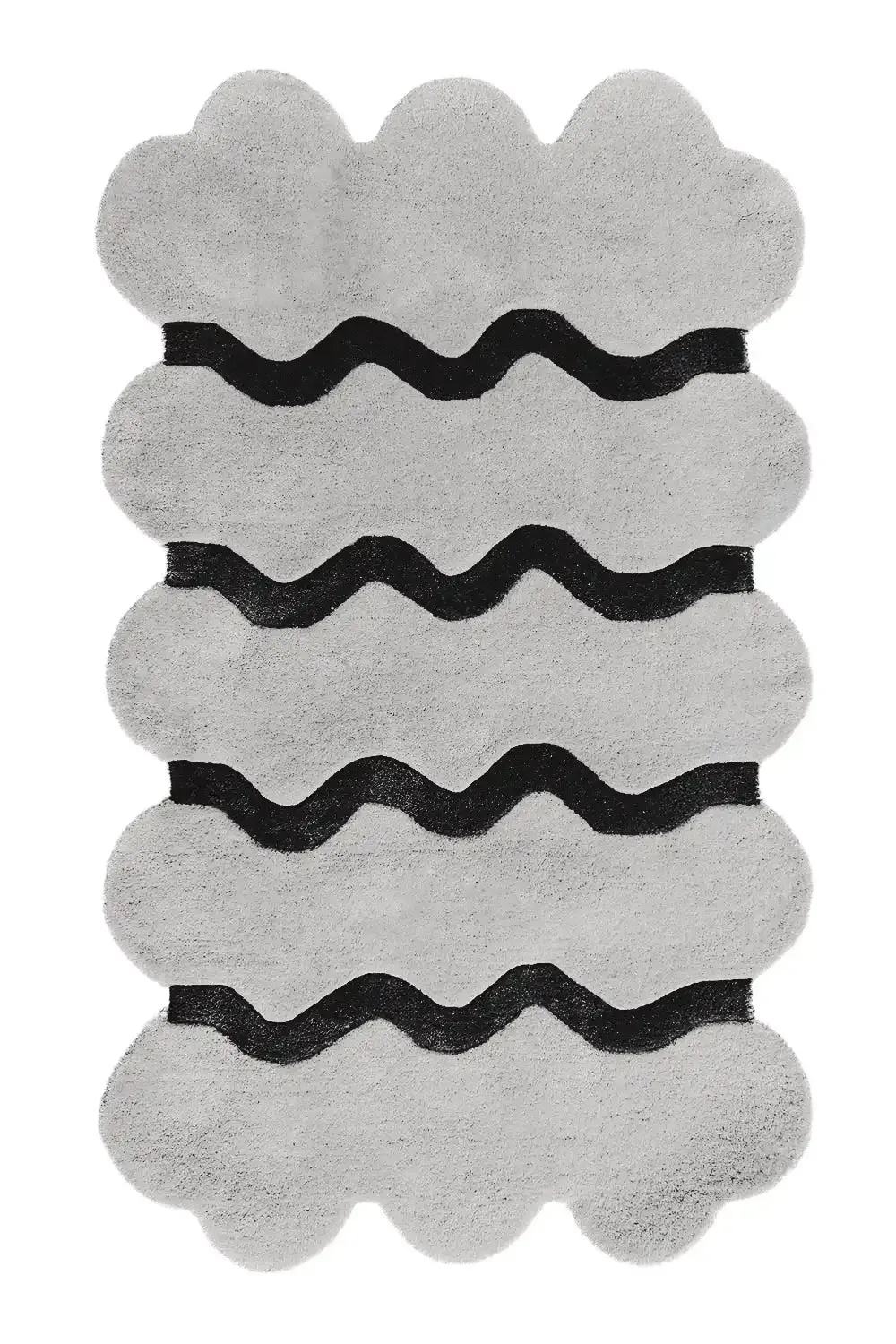 Sculpted Edge Hand Tufted New Zealand Wool Rug