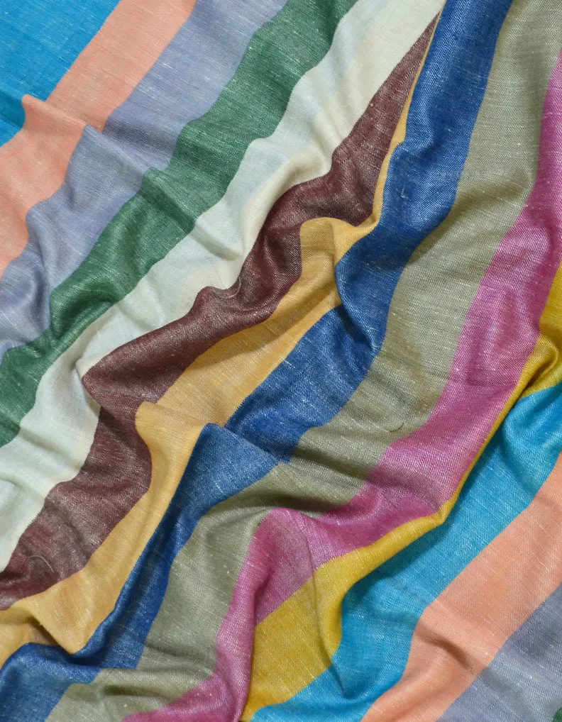 Striped Pashmina Shawl 5144