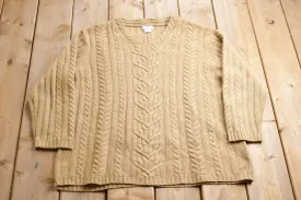 Vintage 1990s Willi Smith Knitted Crewneck Sweater