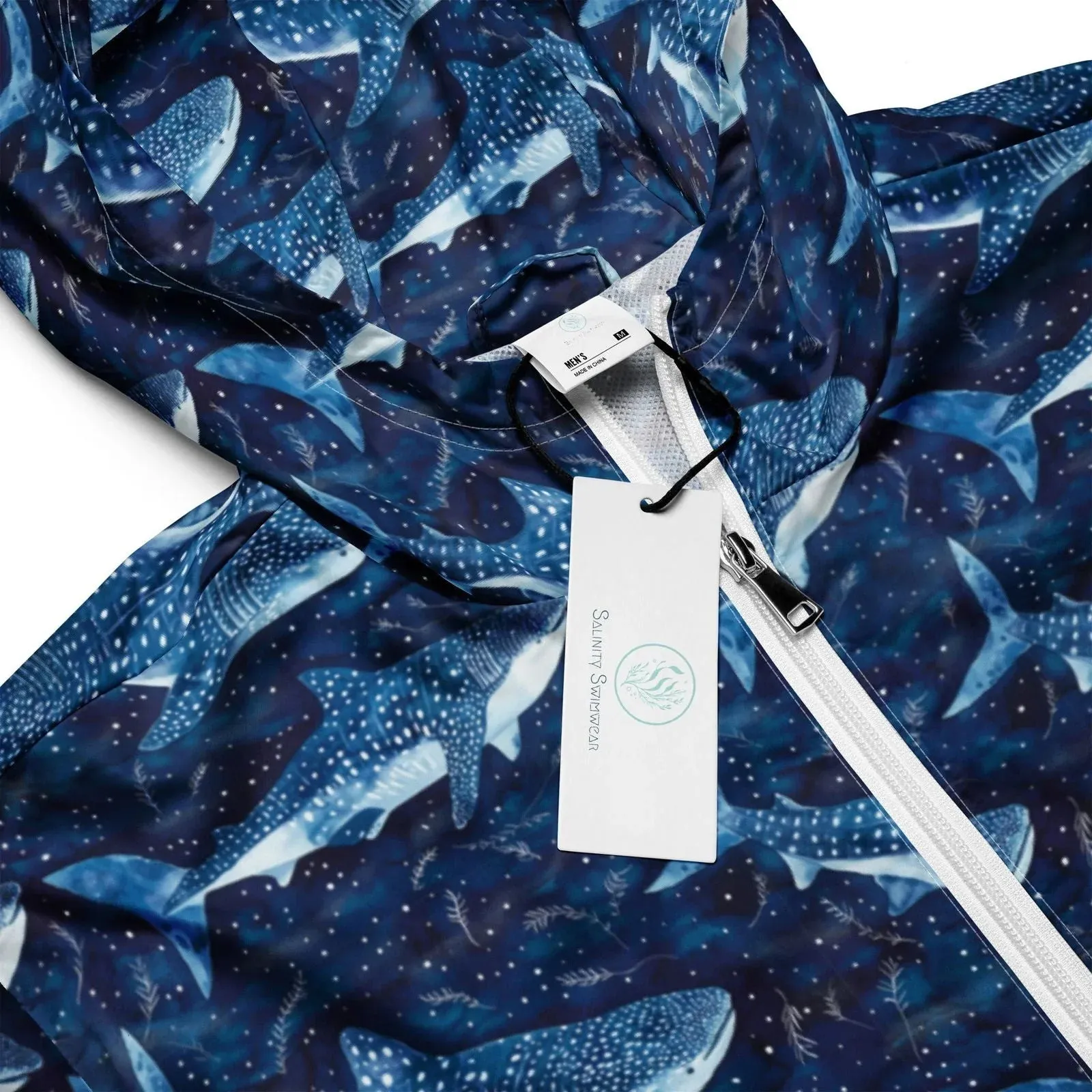 Whale Shark Dream Men’s Windbreaker